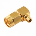 SMA Cable Connector Right Angle (Plug, Male,50Ω) RG-405